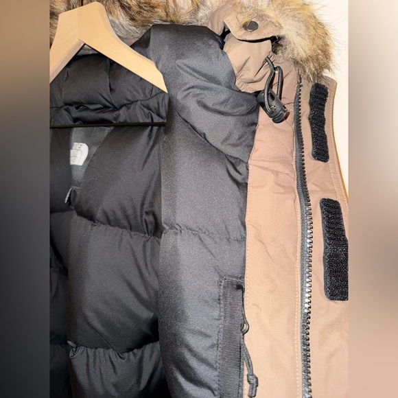 The North Face McMurdo DryVent Parka Men’s Size XL Smokey Brown/Black Fur Hood - Picture 5 of 12